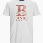 T-Shirt Jack & Jones cloud dancer homme