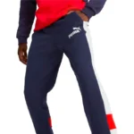 Ensemble ADULTS PUMA Essentials ESS+ Colorblock Crew FL Peacoa BLEU – Image 6