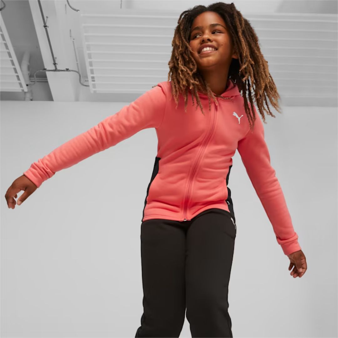 2-3.jpg Ensemble pour Enfant et Adolescent PUMA - Survêtement à capuche – Image 1