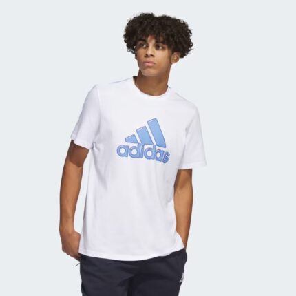 T-shirt White Logo Pen Fill - Sportswear Graphic