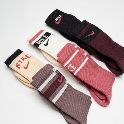 Lot de 6 paires de chaussettes Unisex Nike Everyday Plus Retro Cushioned Crew