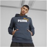 Hoodie ADULTS PUMA Essentials+ Two-Tone Big Logo Men's VERT