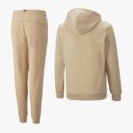 Ensemble ENFANTS PUMA ESS Small Logo BIEGE – Image 2