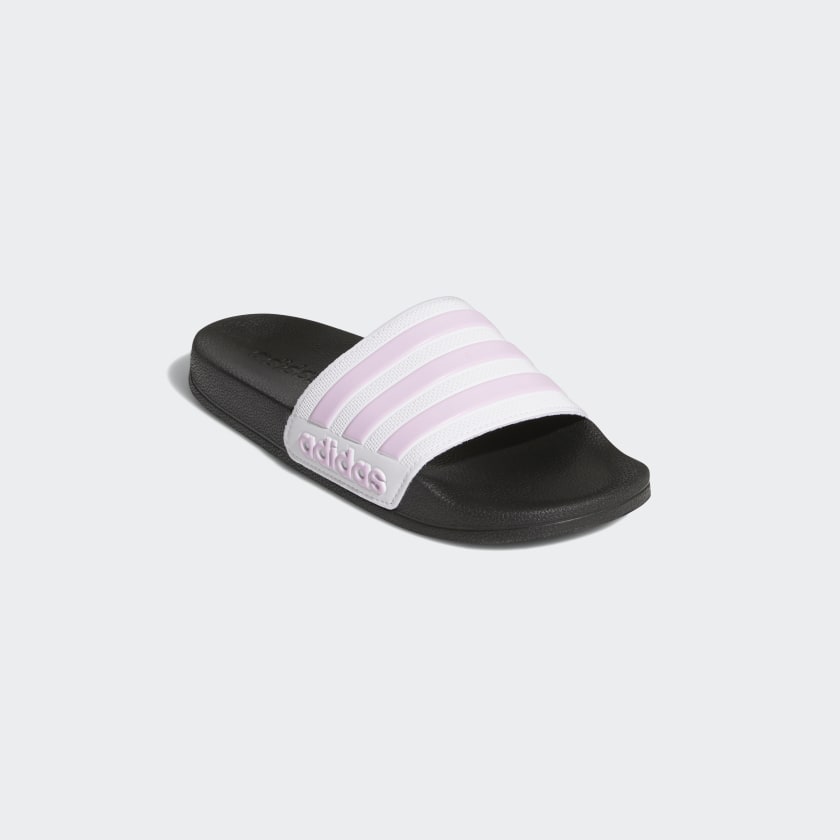 Adilette_Shower_Slides_White_FY8843_04_standard.jpg Claquettes Adidas Adilette Shower – Image 1