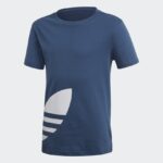 tshirt Adidas Big Trefoil Bleu indigo