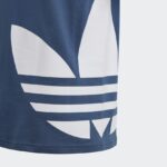 tshirt Adidas Big Trefoil Bleu indigo – Image 4