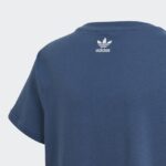 tshirt Adidas Big Trefoil Bleu indigo – Image 5