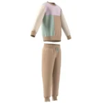 Ensemble ENFANT ADIDAS ras-du-cou colorblock BEIGE – Image 9