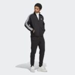 Ensemble ADIDAS  basic 3-stripes tricot NOIR – Image 2
