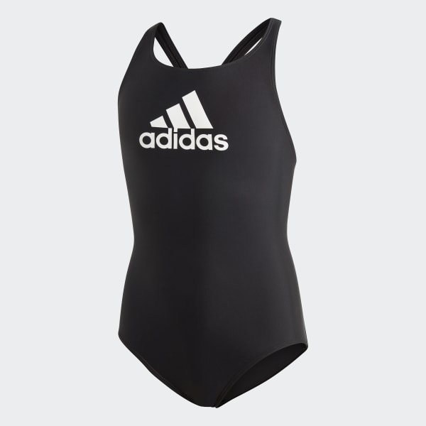 Maillot De Bain Adidas 1 Pièce Fille – Noir – Image 2