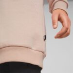 Robe à capuche Essentials Logo Enfant et Adolescent ROSE – Image 5