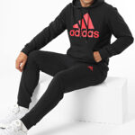 Ensemble Adidas Aeroready Essentials Kangaroo Pocket Big Logo