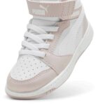 Baskets Puma Rebound V6 Mi-Hautes pour Enfants – Image 17