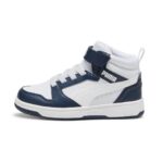 Baskets Puma Rebound V6 Mi-Hautes pour Enfants – Image 2