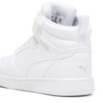 Baskets Puma Rebound V6 Mi-Hautes pour Enfants – Image 12
