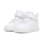 Baskets Puma Rebound V6 Mi-Hautes pour Enfants – Image 10