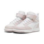 Baskets Puma Rebound V6 Mi-Hautes pour Enfants – Image 16