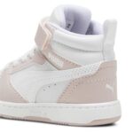 Baskets Puma Rebound V6 Mi-Hautes pour Enfants – Image 18