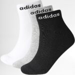 Chaussettes Adidas Ankle (Lot De 3 Paires)