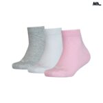 Chaussettes Puma QUARTER Multicolore (Lot de 3 Paires)