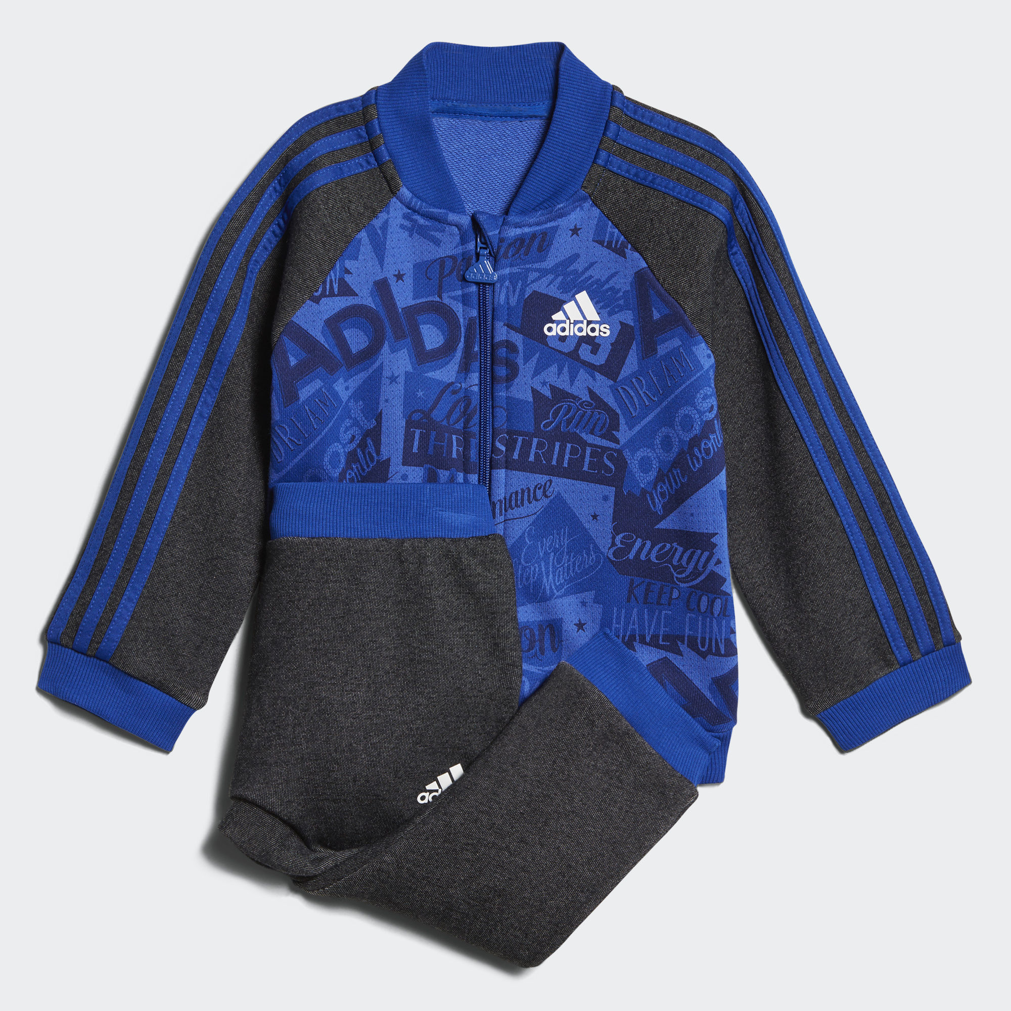 dj1559.jpg Survêtement Adidas BBALL JOG FT Noir/Bleu Unisexe – Image 1