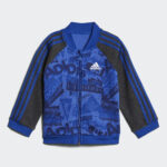 Survêtement Adidas BBALL JOG FT Noir/Bleu Unisexe – Image 2
