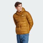 Doudoune à Capuche Adidas Essentials 3-Bandes – Image 2