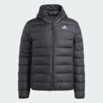 Doudoune à Capuche Adidas Essentials 3-Bandes – Image 14