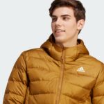 Doudoune à Capuche Adidas Essentials 3-Bandes – Image 5