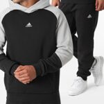 Ensemble Adidas Sportswear Fleece Colorblock