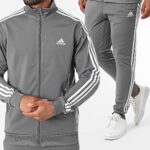 Ensemble de Survêtement Adidas Classique 3 bandes – Image 2