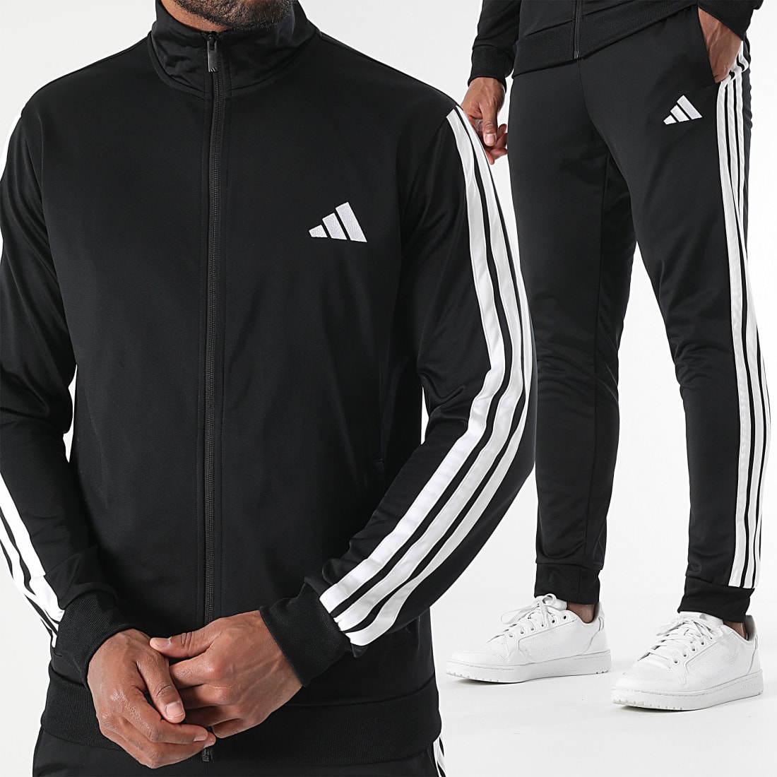 ensemble-de-survetement-adidas-sportswear-basic-original-algerie-dz-4.jpg Ensemble de Survêtement Adidas Sportswear Basic – Image 1