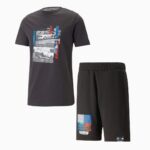 Ensemble Puma BMW M Motorsport : T-shirt et Short pour Hommes – Image 13