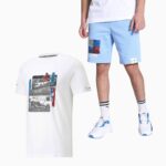 Ensemble Puma BMW M Motorsport : T-shirt et Short pour Hommes – Image 3