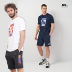 Ensemble PUMA ESS+ Logo Lab : T-Shirt et Short pour Hommes
