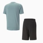 Ensemble Puma ESS+ LOGO POWER :  T-shirt et Short pour Hommes – Image 12