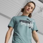 Ensemble Puma ESS+ LOGO POWER :  T-shirt et Short pour Hommes – Image 8