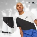 Ensemble Puma Power Cat: T-Shirt et Short pour Hommes – Image 4