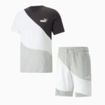 Ensemble Puma Power Cat: T-Shirt et Short pour Hommes – Image 14