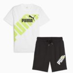 Ensemble PUMA POWER Graphic : T-Shirt et Short pour Hommes – Image 24