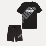 Ensemble PUMA POWER Graphic : T-Shirt et Short pour Hommes – Image 9