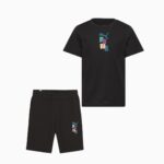 Ensemble Puma READY SET BETTER : TShirt et Short pour Enfants – Image 5