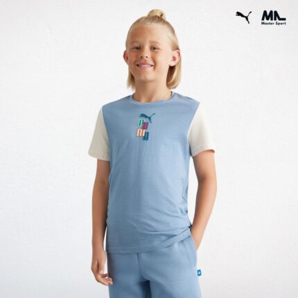 Ensemble Puma READY SET BETTER : TShirt et Short pour Enfants