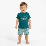 Ensemble short et t-shirt tie-dye Essentials Bébé
