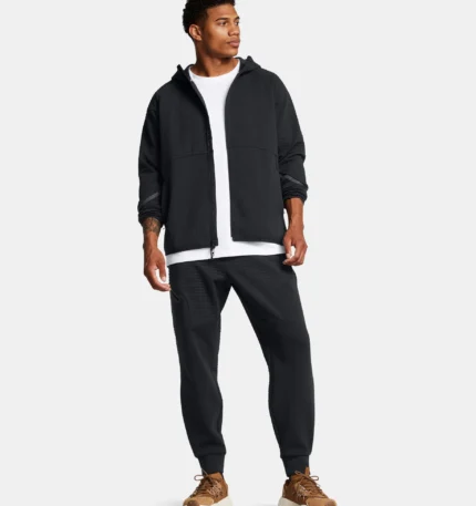 Ensemble Under Armour Unstoppable Fleece Grid Homme