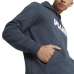 Hoodie ADULTS PUMA Essentials+ Two-Tone Big Logo Men's VERT – Image 4