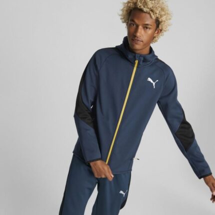 Ensemble ADULTS PUMA Evostripe Warm Full-Zip Marine Bl