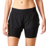 Short Adidas 2 en 1 Climalite pour Femmes – Image 4