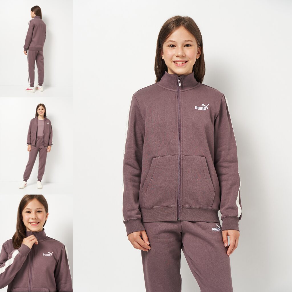 survetement-puma-essentials-a-rayures-pour-filles-original-algerie-dz.jpg Survêtement PUMA Essentials à rayures pour filles – Image 1