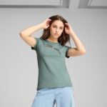 T-shirt à logo Cat fleuri Puma GRAPHICS pour Femmes